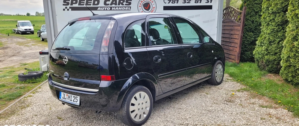 Opel Meriva cena 12900 przebieg: 134117, rok produkcji 2008 z Śmigiel małe 137